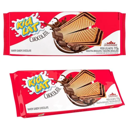 Bisc.kidlat Wafer 115g Chocolate - KIDLAT - Mercearia