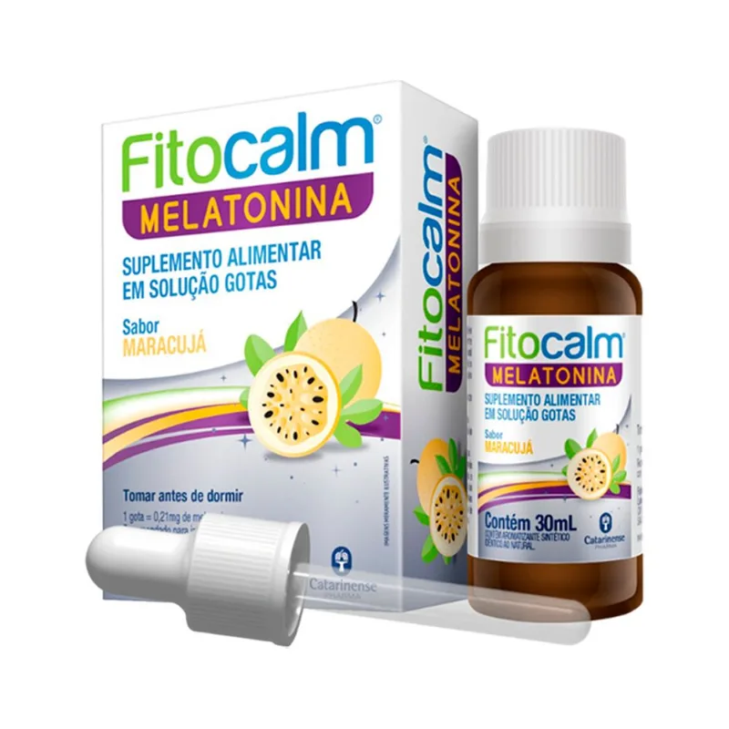 Fitocalm Melatonina Catarinense Maracujá 30ml