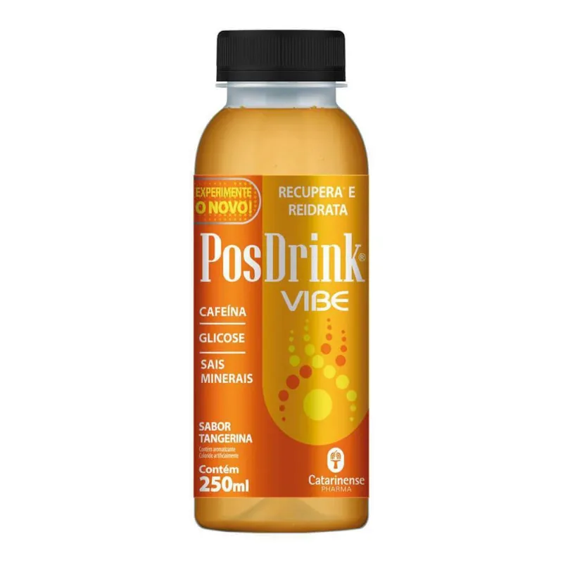 Posdrink vibe tangerina com 250ML