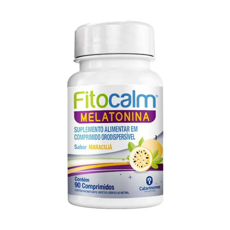 Fitocalm Melatonina Catarinense Maracujá 90 capsulas