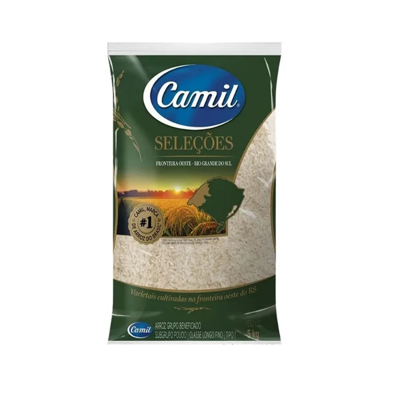 Arroz Branco Polido Seleções Oeste Camil 5kg
