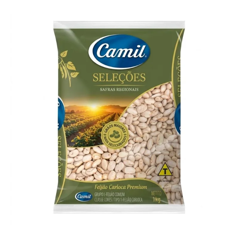 Feijão Carioca Seleções Camil 1kg