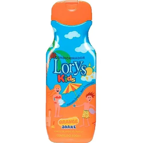 Condicionador Lorys Kids Orange Shake | Condicionador Lorys Kids Orange - GLOBAL BEBIDAS - Higiene E Beleza