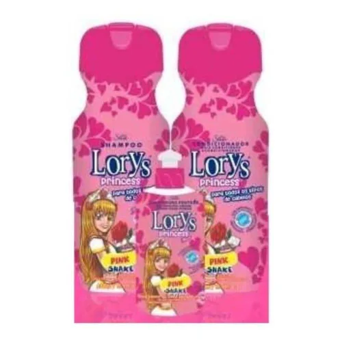 Kit Lorys Princess Sh Cond Cr.pent Pink Cj - PRINCESS
