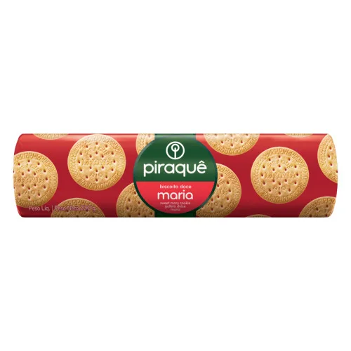 Biscoito Maria Piraquê Pacote 200g - PIRAQUE - Mercearia