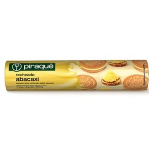 Biscoito C.s. Abacaxi 20x200g - PIRAQUE - Mercearia