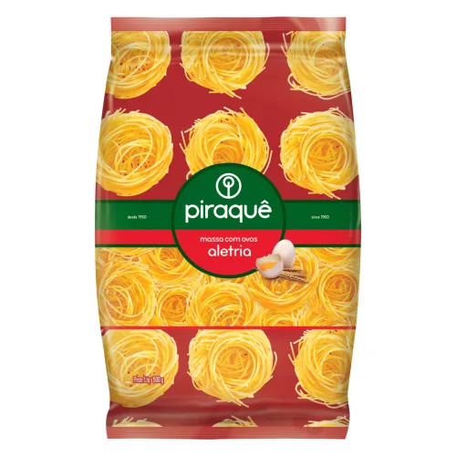Aletria Piraquê Com Ovos - PIRAQUE - Mercearia