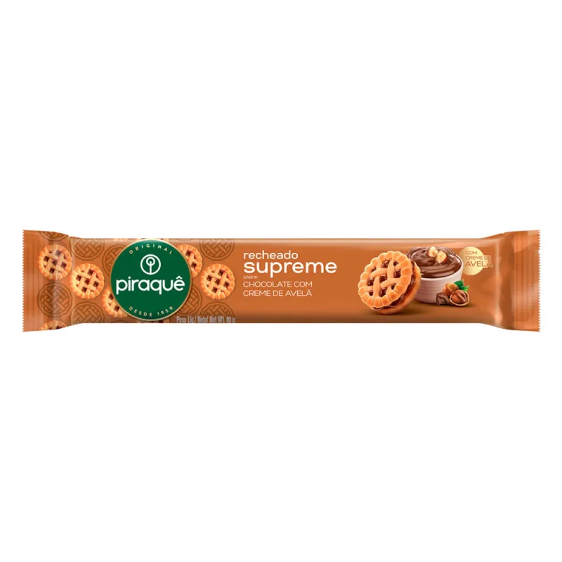 BISC.PIRAQUE SUPREME RECH.AVELA - Piraque - Mercearia