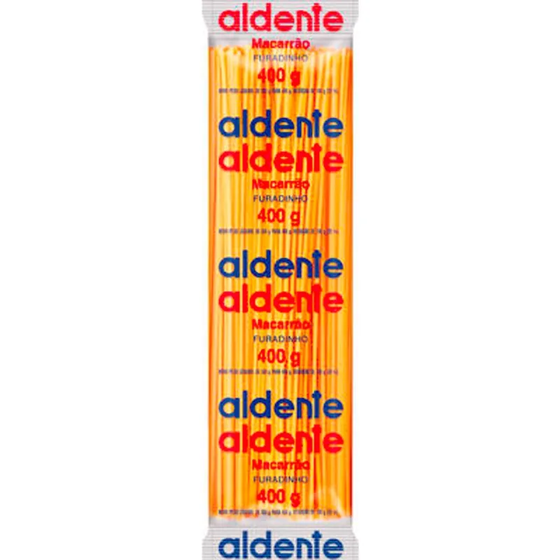 Macarrão Aldente Furadinho 400g