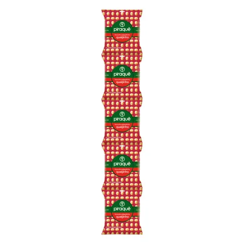 BISCOITO SALGADINHO QUEIJINHO PIRAQUÊ PACOTE 35G - PIRAQUE