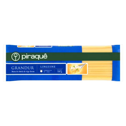 MAC PIRAQUE GRAN DURO LINGUINE 500 G - PIRAQUE - Produtos De Pastelaria
