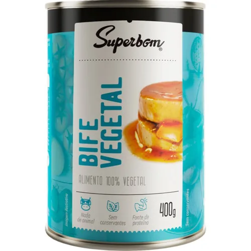 Bife Vegetal Superbom - SUPERBOM - Mercearia