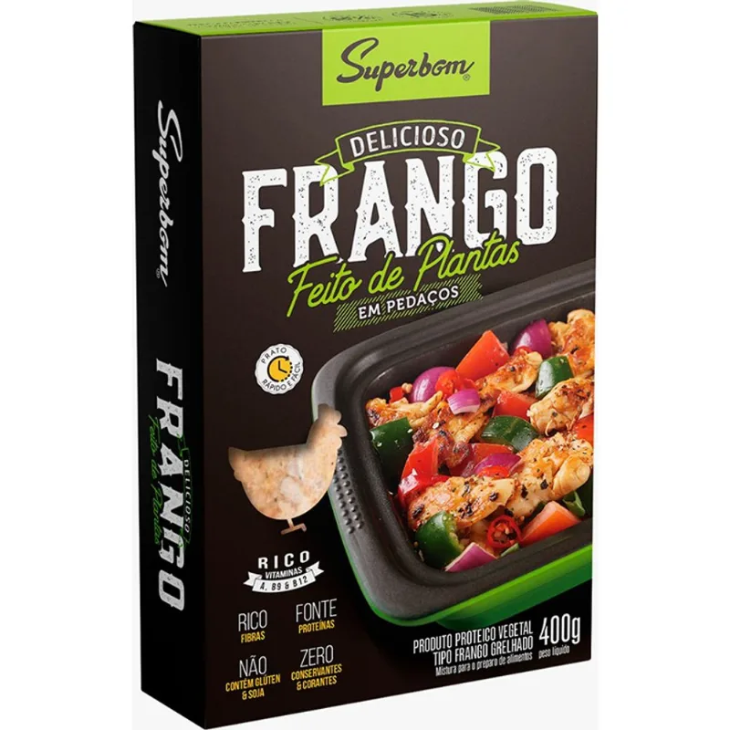 Frango Superbom em Pedaços Feito de Plantas 200g