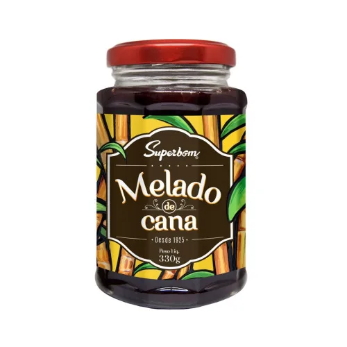 Melado De Cana Superbom Vidro 330ml - SUPERBOM - Mercearia