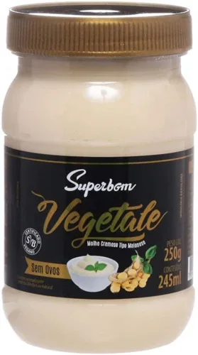 Molho Superbom 250gr Vegetale - SUPERBOM - Mercearia