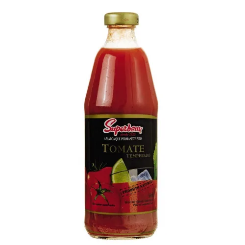 Suco Tomate Temperado Superbom 300ml - DE TOMATE SUPERBOM