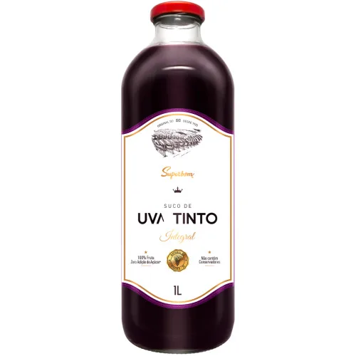Suco Superbom Uva Intimus 1l - SUPERBOM - Bebidas