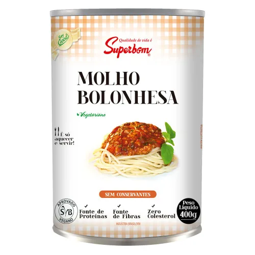 Molho Vergetal Superbom Bolonhesa - SUPERBOM