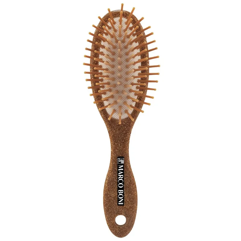 Escova Para Cabelo Marco Boni Oval Coconut Pequena