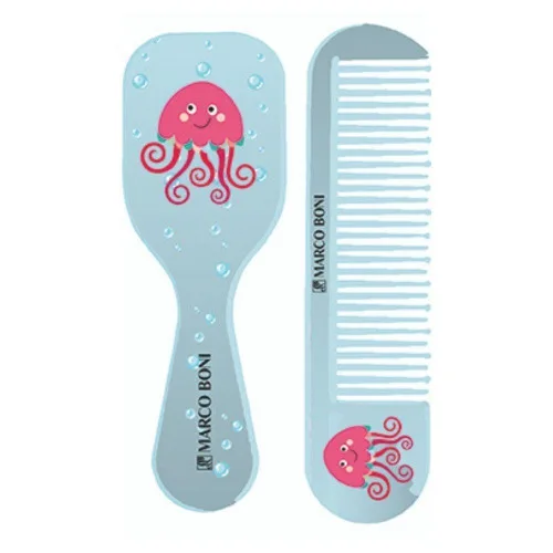 M Boni R. 0609 Kit Baby Zoo Pente/escova - Higiene E Beleza