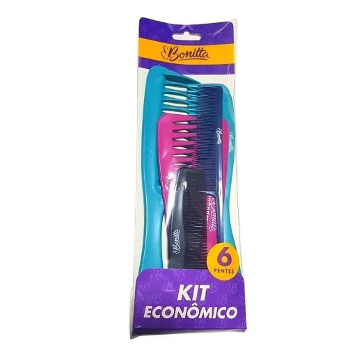 Kit Pente Bonita Basic C6 - MARCO BONI - Higiene E Beleza