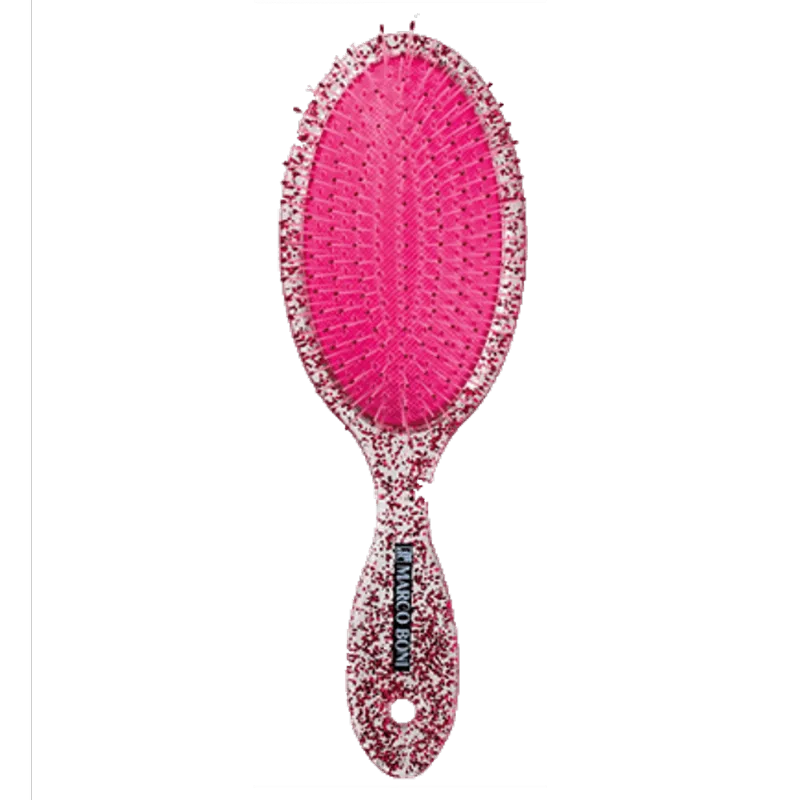 Escova Cabelo M.Boni Pin Glitter Verm