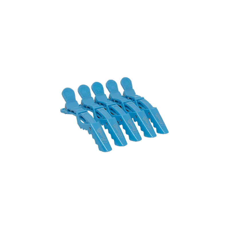 Prendedor Clips Marco Boni Bonitta Crocodilo Azul (224BT)