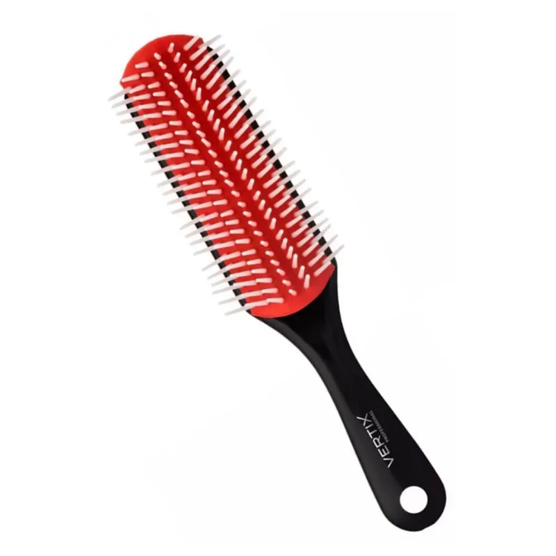 Escova de Cabelo Marco Boni Prof Pompadour p/ Topetes Vermel