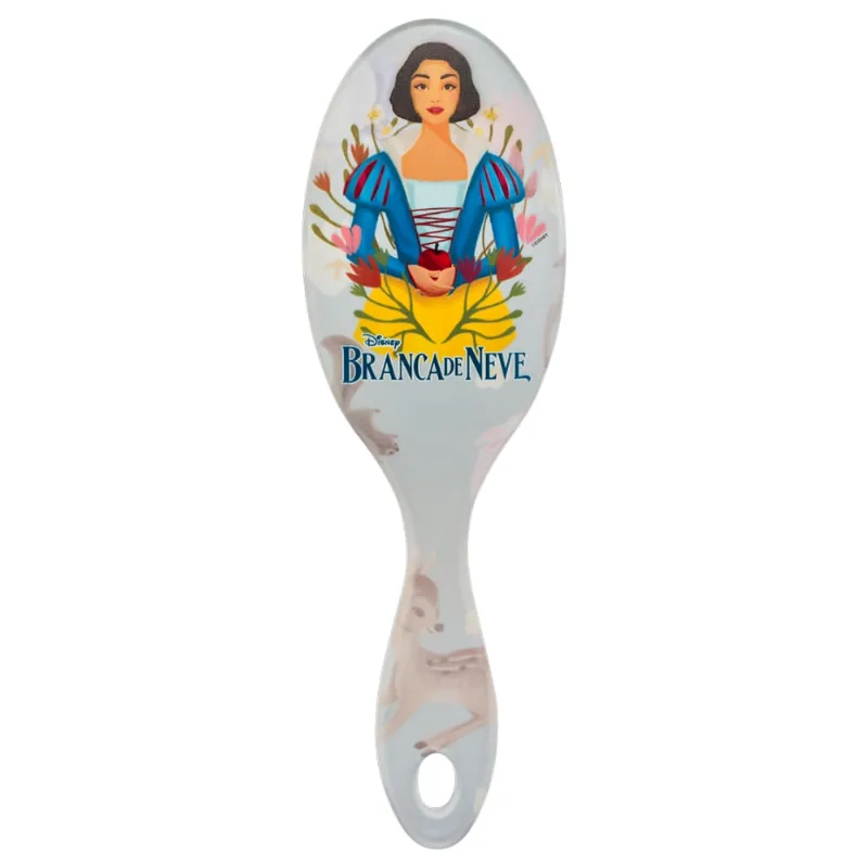 Escova Cabelo Marco Boni Oval Grande Disney Branca De Neve