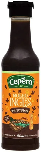 Molho Inglês Worcestershire Cepêra Frasco 150ml - CEPERA - Mercearia