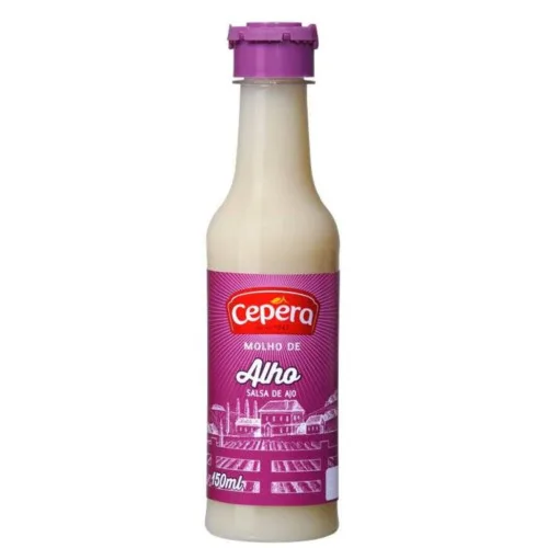 Molho De Alho Cepêra Frasco 150ml - CEPERA - Mercearia