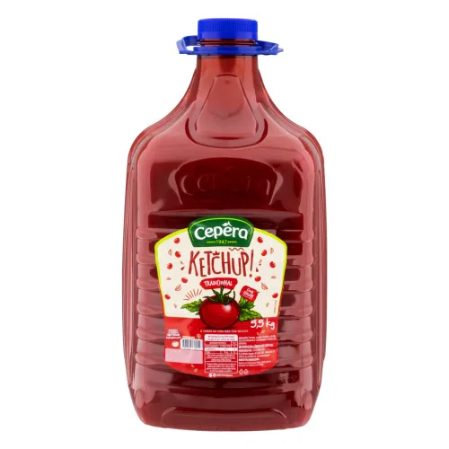 Ketchup Tradicional Big Pump 5 5kg - CEPERA - Mercearia