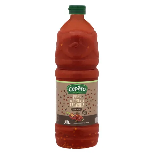 MOLHO PIMENTA CEPERA CALABRES 1, - CEPERA - Alimentos Preparados
