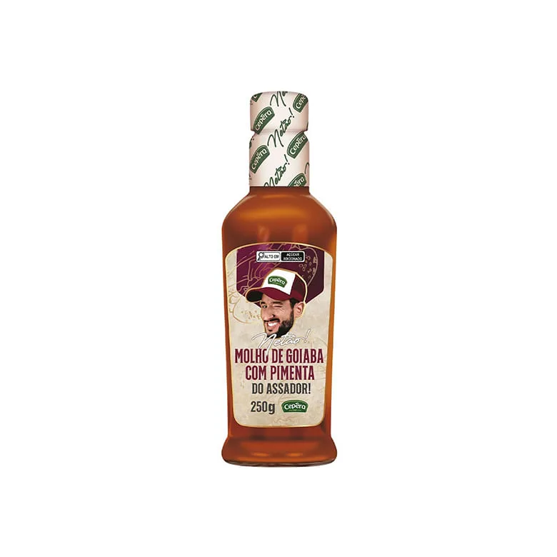 Molho Cepera Netão Goiaba com Pimenta 250g - Cepera - Mercearia