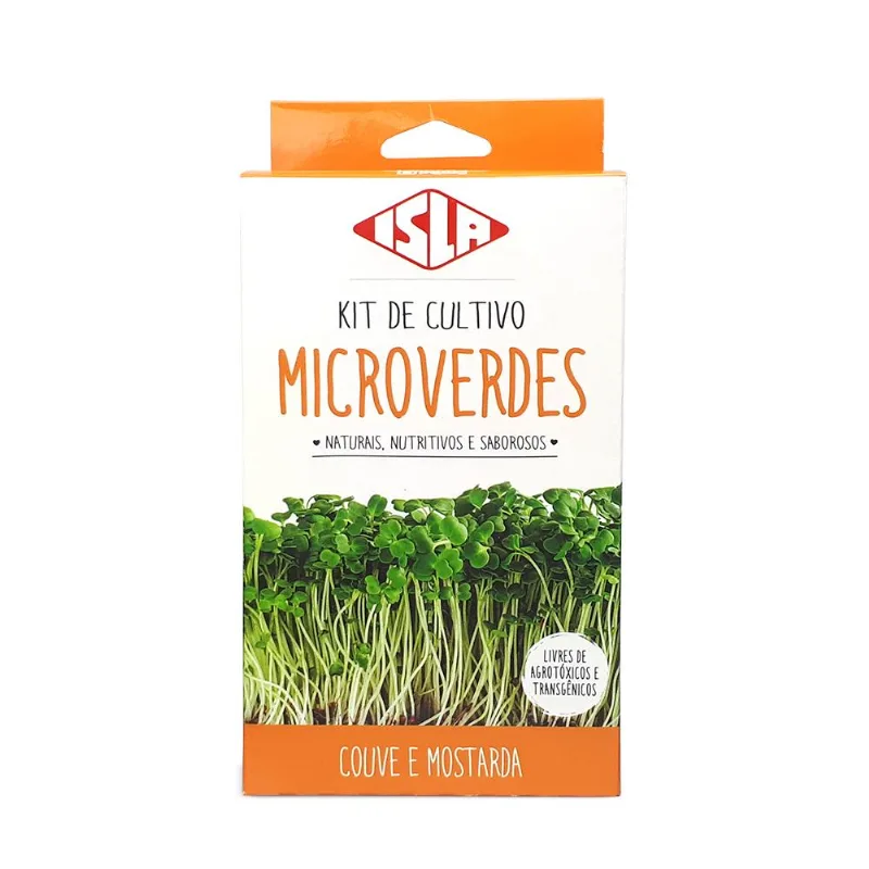 Kit Microverdes De Couve E Mostarda 1024.00 Isla