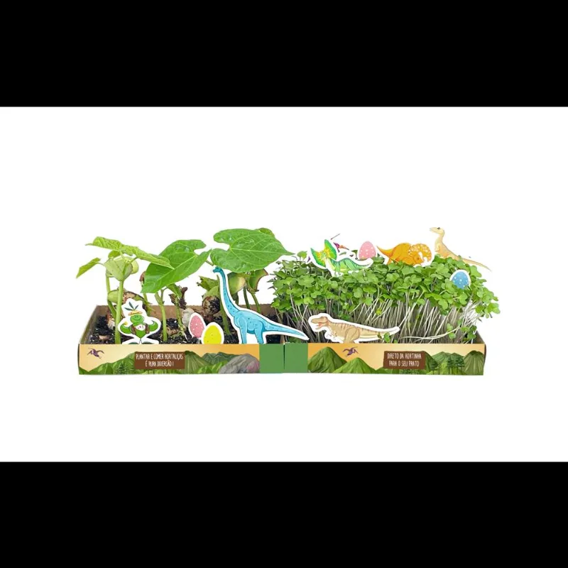 Kit De Cultivo Microverdes Dino De Feijão E Couve 1091.00 Isla