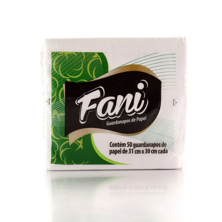 GUARDANAPO FANI 31X30 50UN - Fani - Produtos De Papel E Celulose