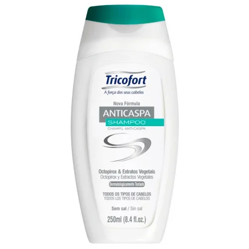 Shampoo Ac Tricofort Ext Gengibre E Urtiga - TRICOFORT - Higiene E Beleza