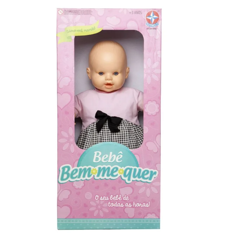 Boneca Baby Bem Me Quer 56cm Estrela