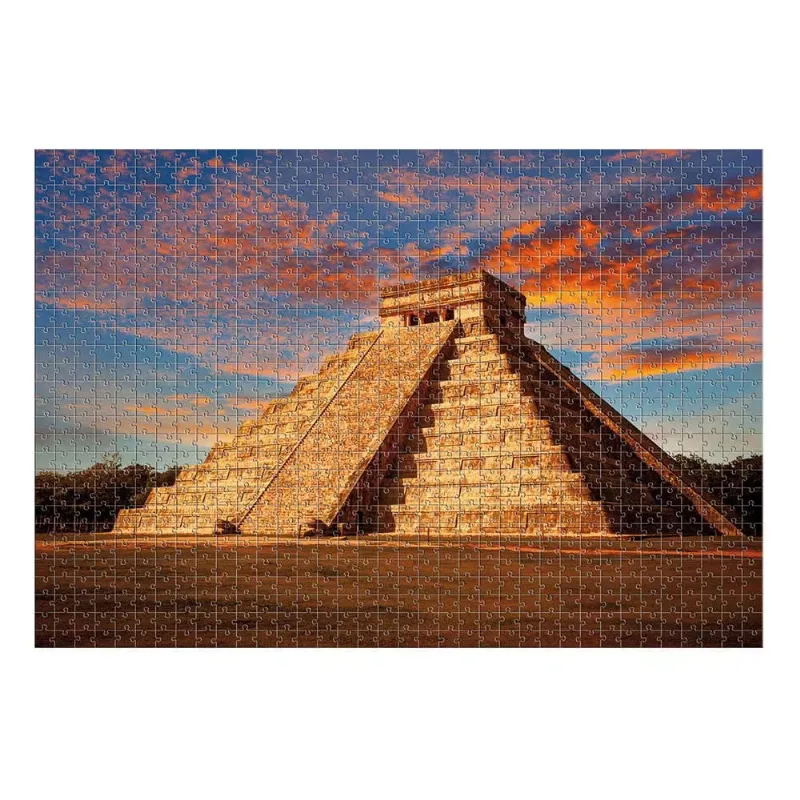 Quebra-Cabeça - 1000 Peças - Chichén Itzá - Estrela