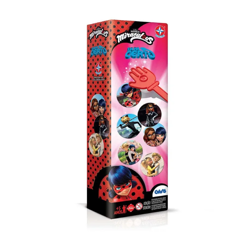 INTEGRAÇÃO HUB ANTIGO Jogo Tapa Certo Ladybug Miraculous - Estrela