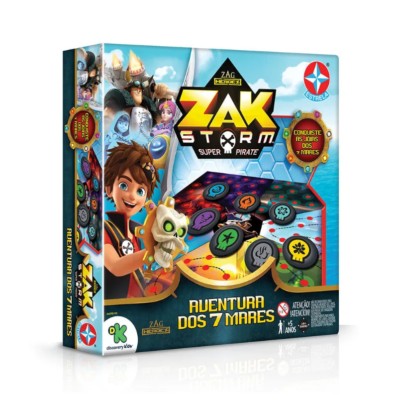 Jogo Zak Storm - Aventura dos Sete Mares - Estrela