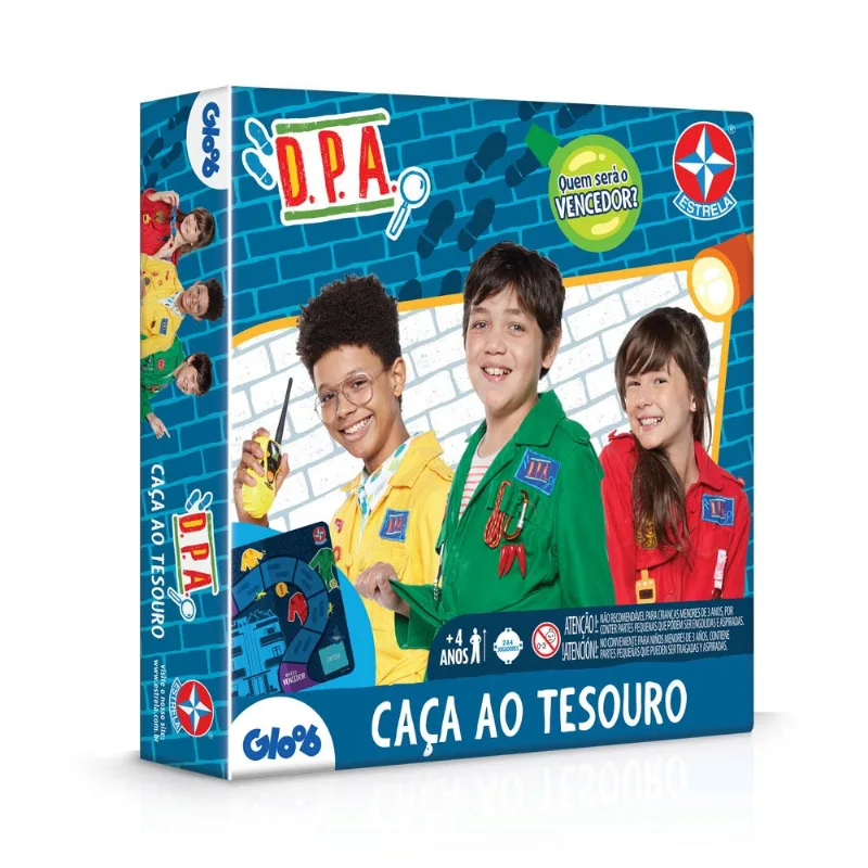 Jogo Caça Ao Tesouro - Dpa (detetives do Prédio Azul)