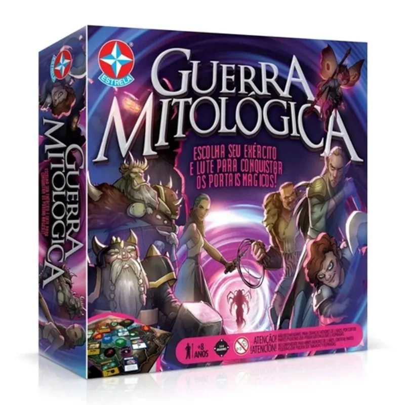 Jogo De Tabuleiro Guerra Mitologica - Estrela