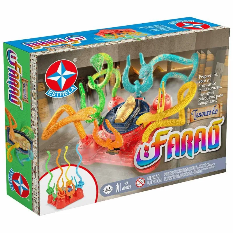 Jogo Infantil - Tesouro do Faraó - Estrela