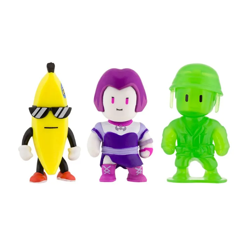 Conjunto de Mini Figuras 3D - Stumble Guys - Estrela