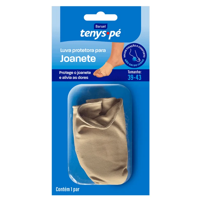 Protetor para Joanete Tenys Pé Tamanho 39/43 - 1 Par