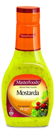 Molho Para Salada Mostarda Masterfoods Squeeze 234ml - MASTERFOODS