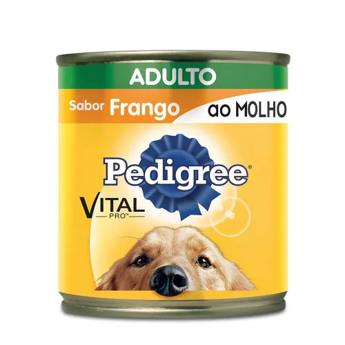 Alimento Para Cães Adultos Frango Ao Molho Pedigree Vital Pro Lata 290g - PEDIGREE - Petshop
