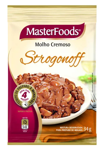 Molho Cremoso Strogonoff Masterfoods Pacote 34g - MASTERFOODS